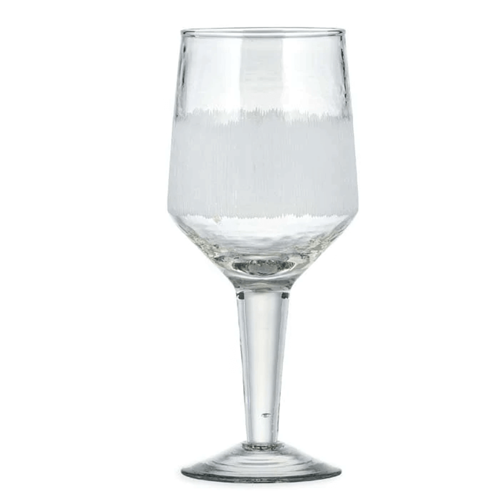 Nkuku Anara Etched Wine Glass